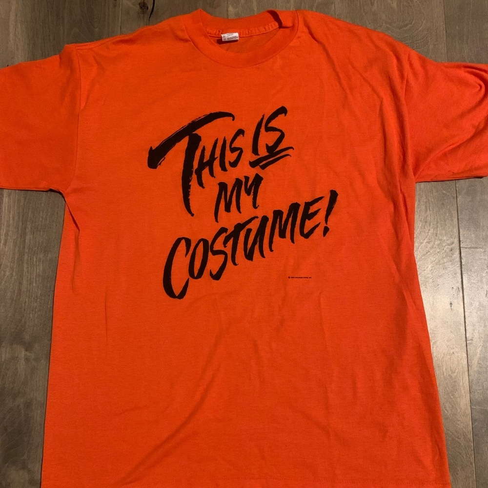 Vintage 80s Halloween Hallmark This Is My Costume